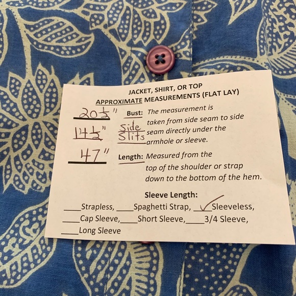 Lauren Brooke Sleeveless Floral Maxi Dress-Size M - Picture 9 of 9